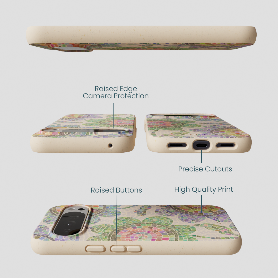 Seashell Floral Mosaic Google Pixel 10 Pro XL Case