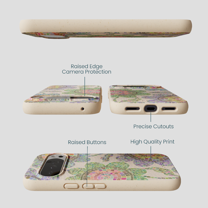 Seashell Floral Mosaic Google Pixel 10 Pro XL Case