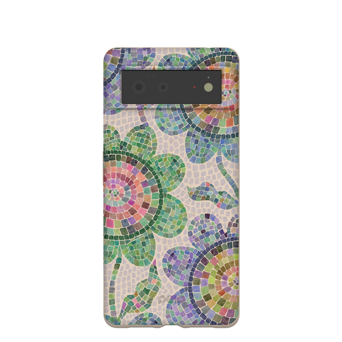 Seashell Floral Mosaic Google Pixel 6 Case