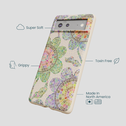 Seashell Floral Mosaic Google Pixel 6 Case
