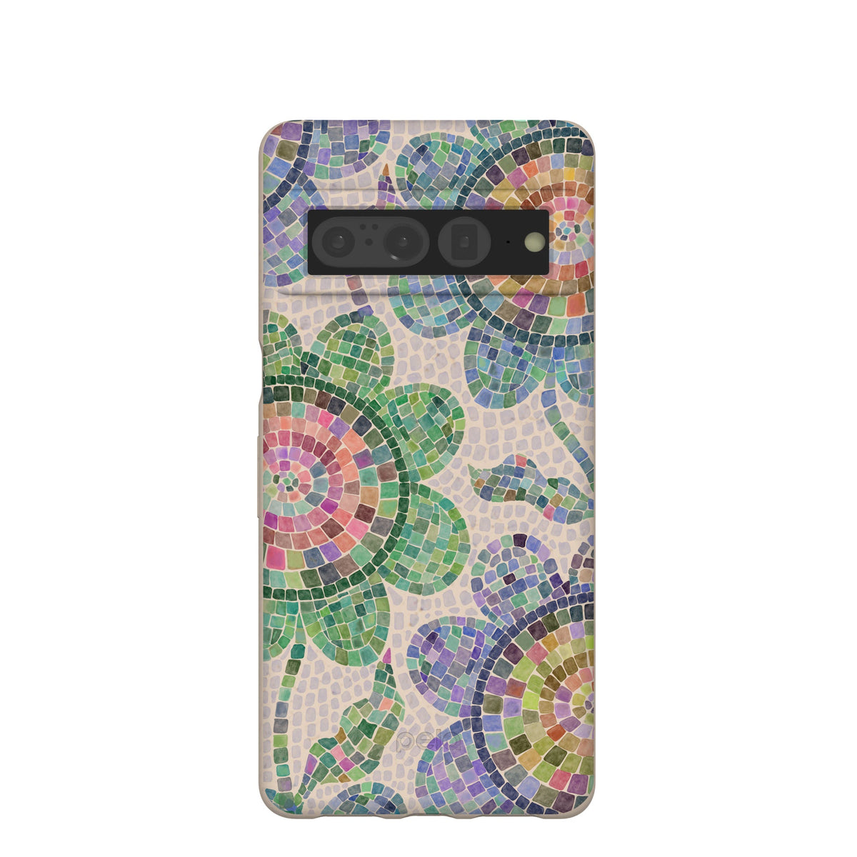 Seashell Floral Mosaic Google Pixel 7 Pro Case