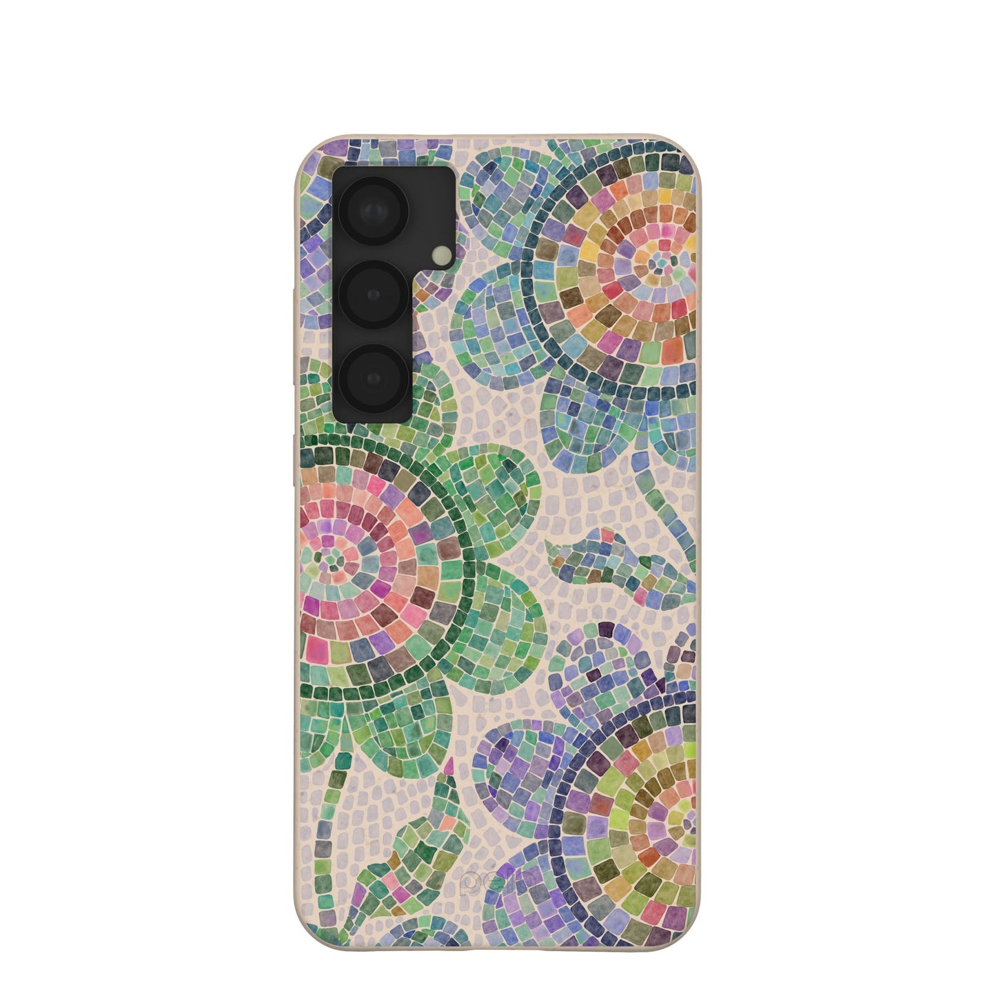 Seashell Floral Mosaic Samsung Galaxy S25+(Plus) Case