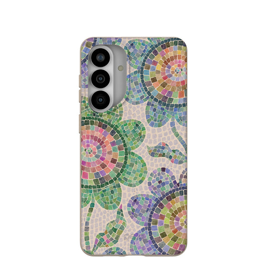 Seashell Floral Mosaic Samsung Galaxy S26+(Plus) Case