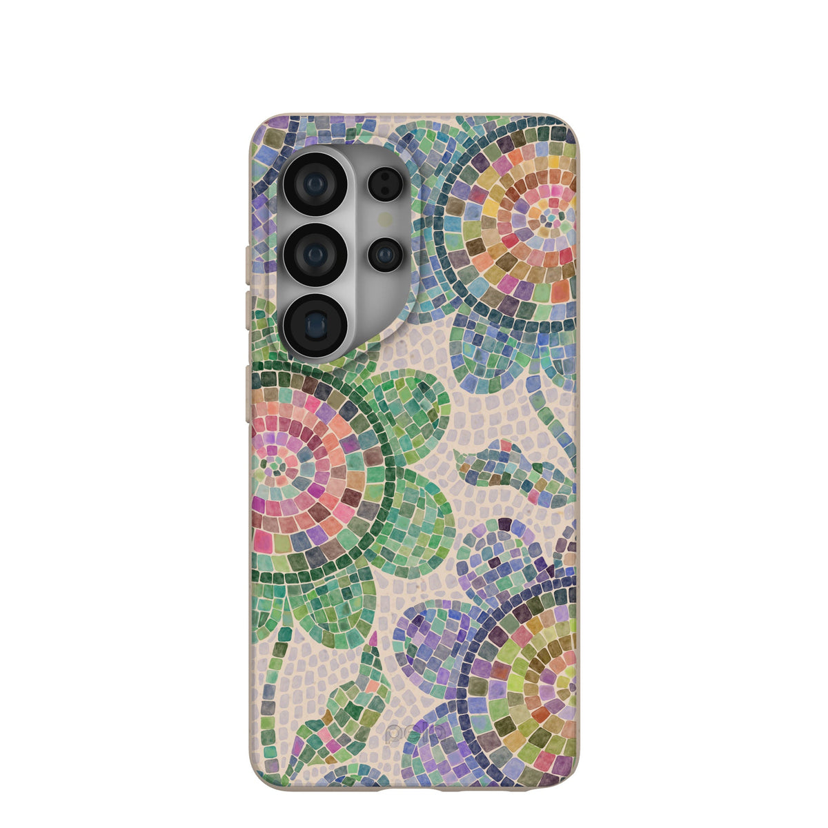 Seashell Floral Mosaic Samsung Galaxy S26 Ultra Case