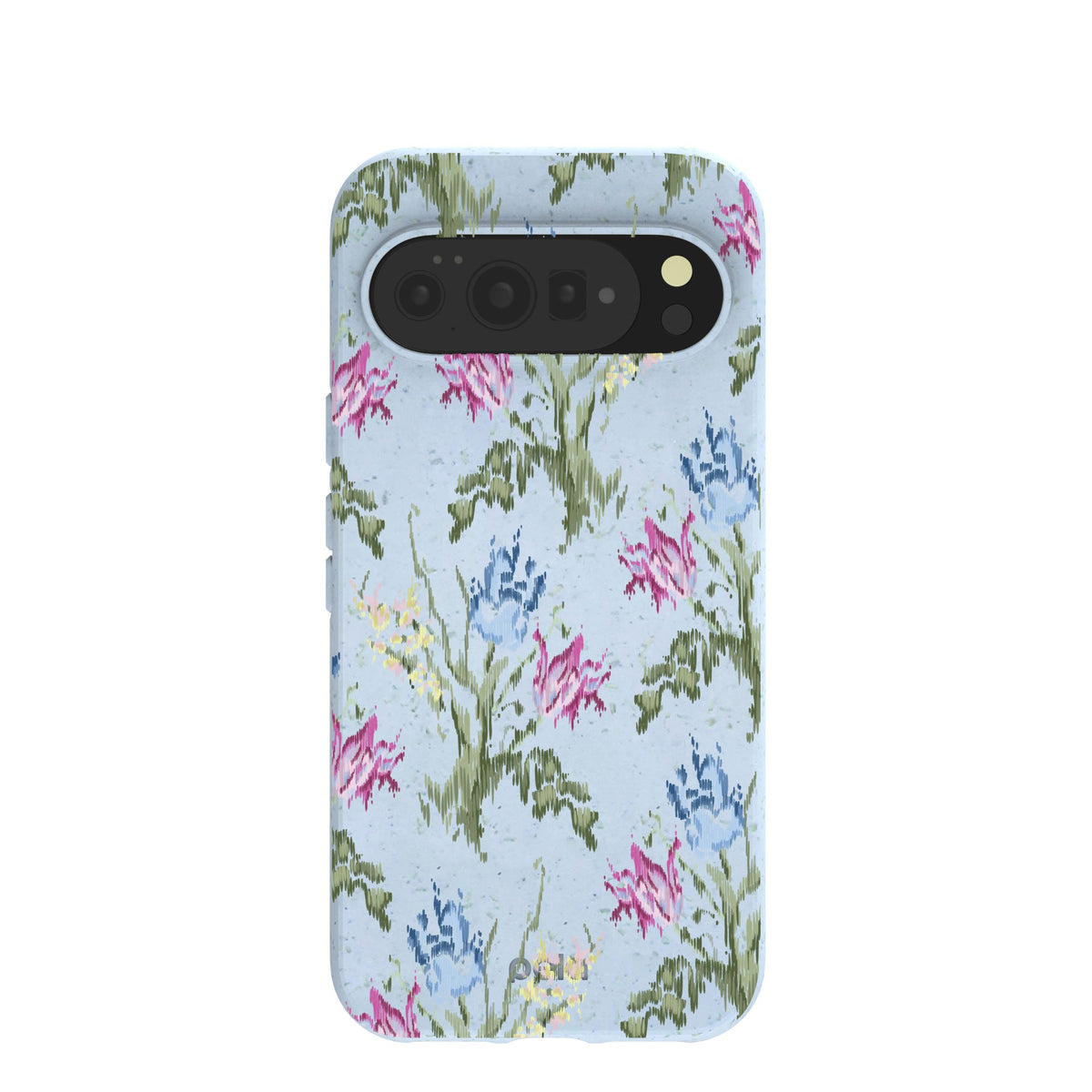 Powder Blue Floral Tapestry Google Pixel 10 Pro XL Case