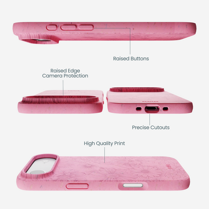 Bubblegum Pink Flora iPhone Air Case