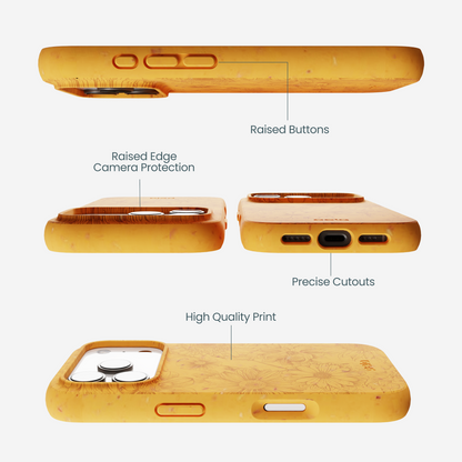 Honey Flora iPhone 17 Pro Case