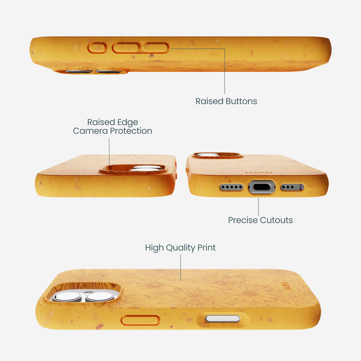 Honey Flora iPhone 17 Case