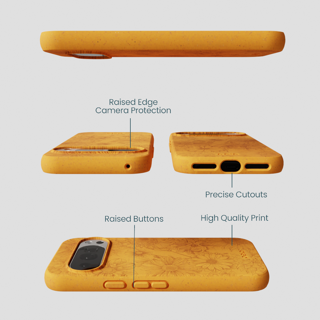 Honey Flora Google Pixel 10/10 Pro Case