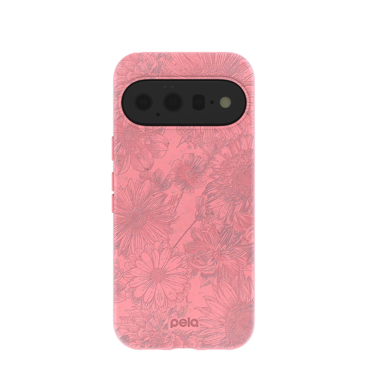 Bubblegum Pink Flora Google Pixel 11 Case