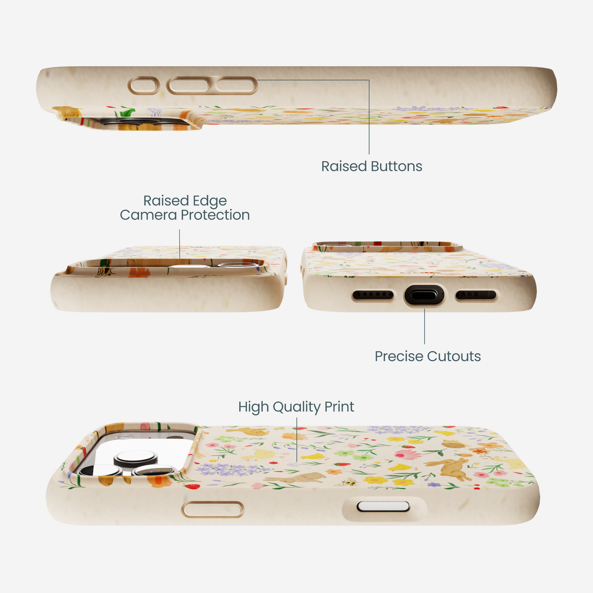 Seashell Flourish iPhone 17 Pro Max Case