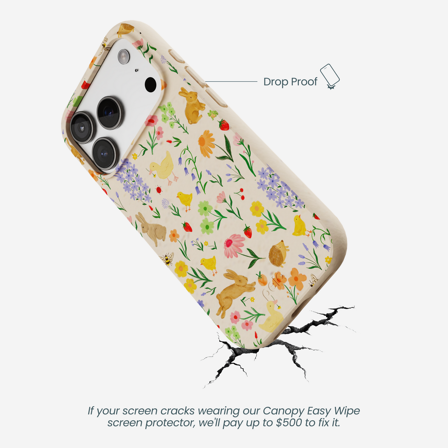 Seashell Flourish iPhone 17 Pro Case