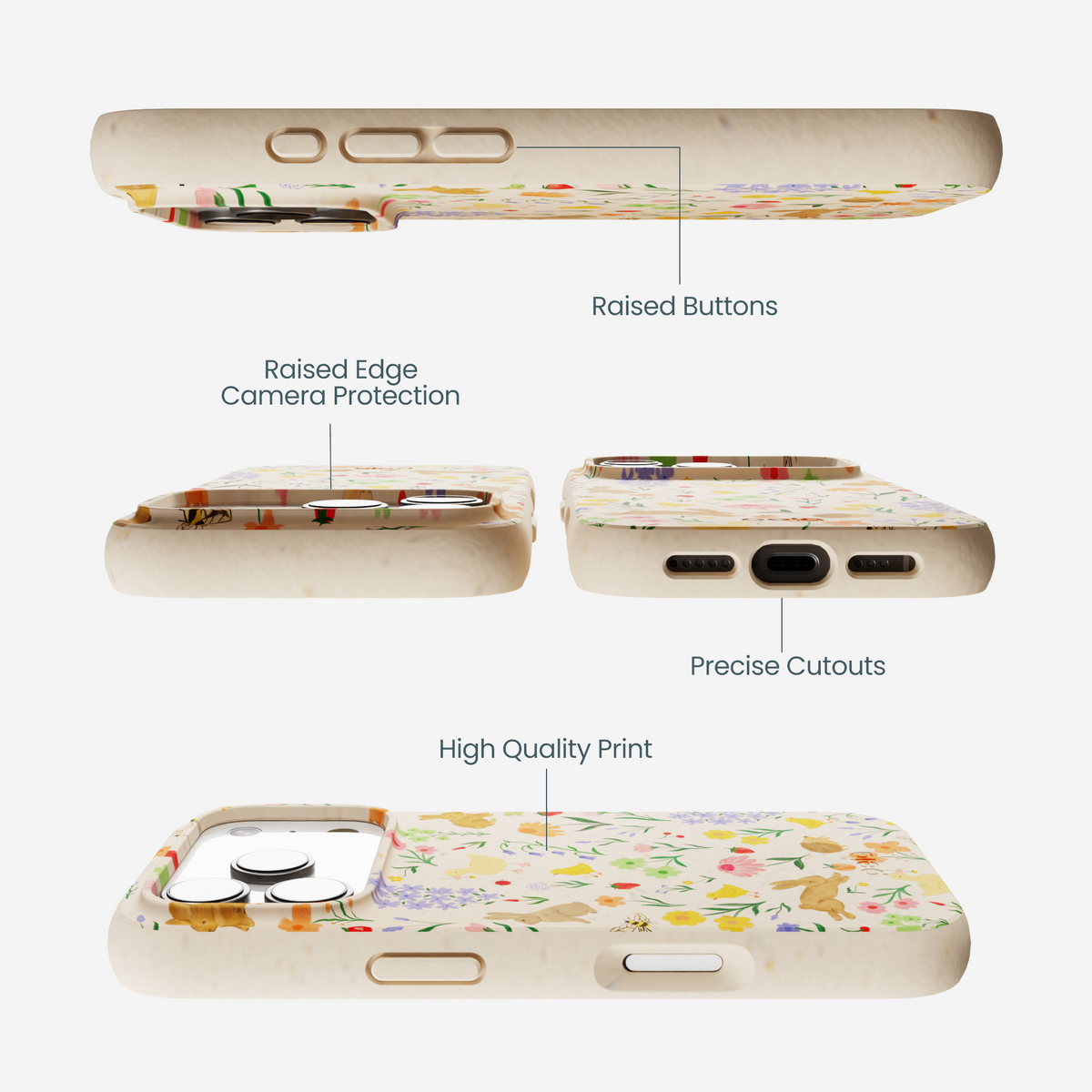 Seashell Flourish iPhone 17 Pro Case