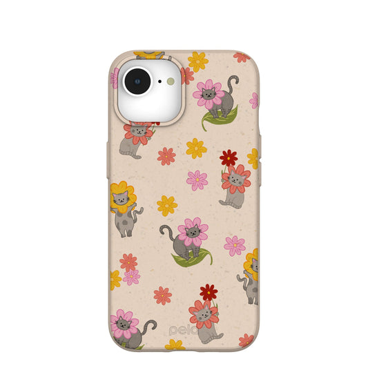 Seashell Flower Cats iPhone 16e/17e Case