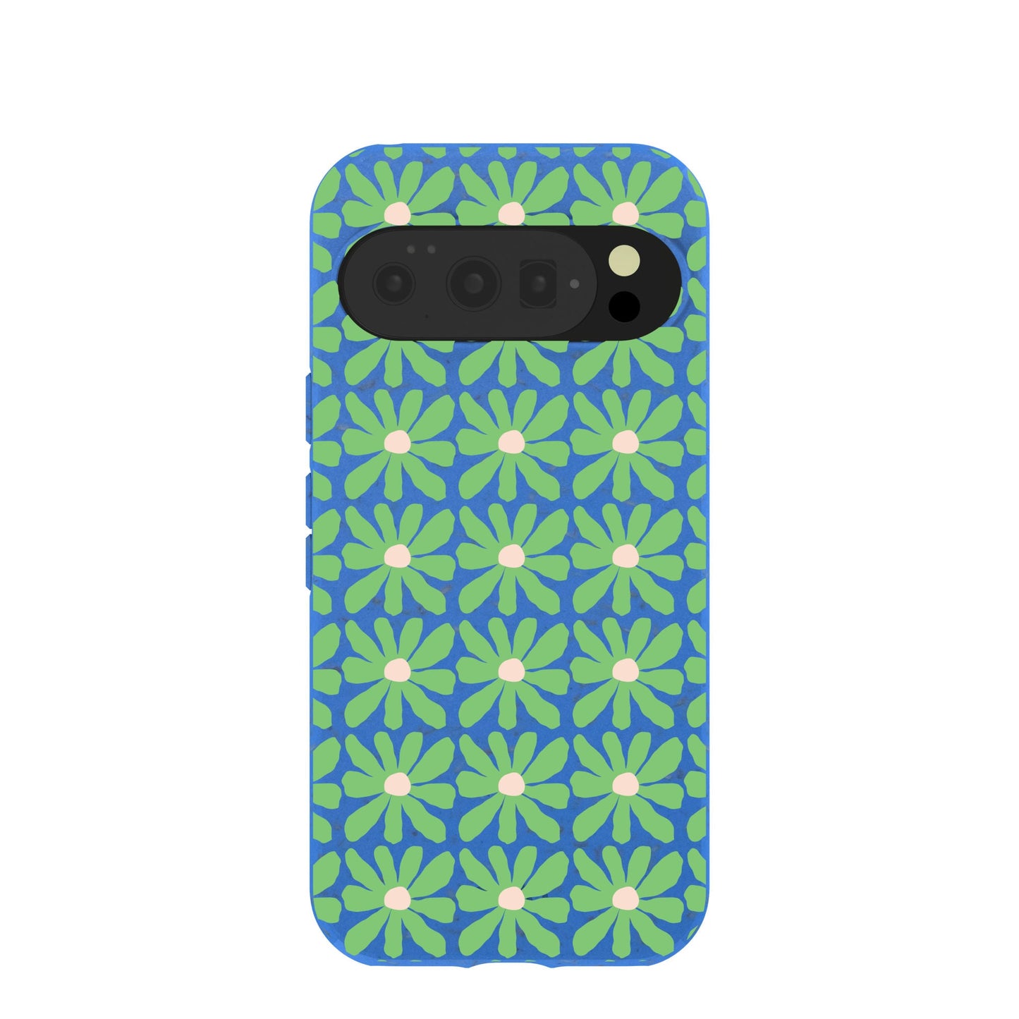 Electric Blue Flower Child Google Pixel 10/10 Pro Case