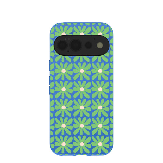 Electric Blue Flower Child Google Pixel 11 Pro Case