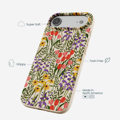 Seashell Flower Field iPhone Air Case