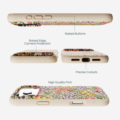 Seashell Flower Field iPhone 17 Pro Max Case