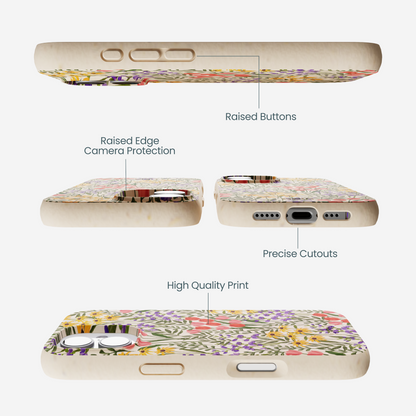 Seashell Flower Field iPhone 17 Case