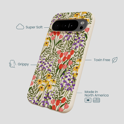 Seashell Flower Field Google Pixel 10 Pro XL Case