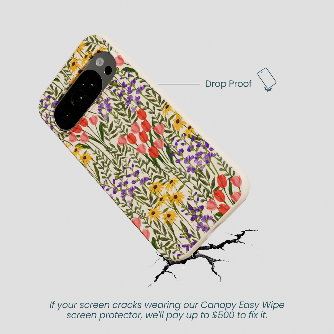 Seashell Flower Field Google Pixel 10/10 Pro Case