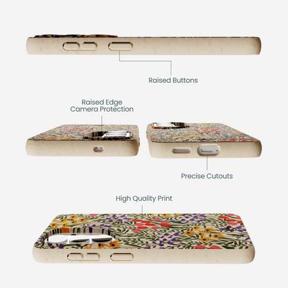Seashell Flower Field Samsung Galaxy S26 Case