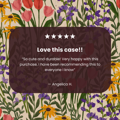 Seashell Flower Field iPhone 17 Pro Case