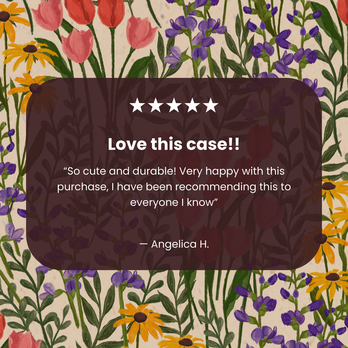 Seashell Flower Field iPhone 17 Pro Max Case