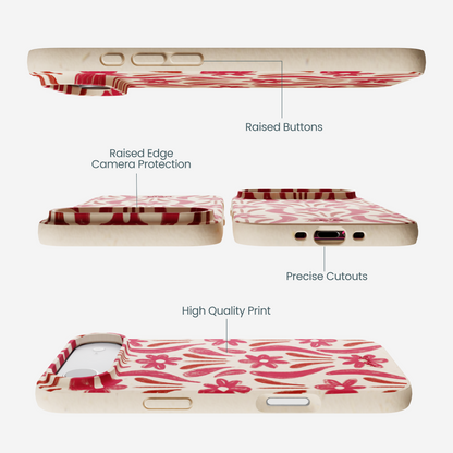 Seashell Flower Stack iPhone Air Case
