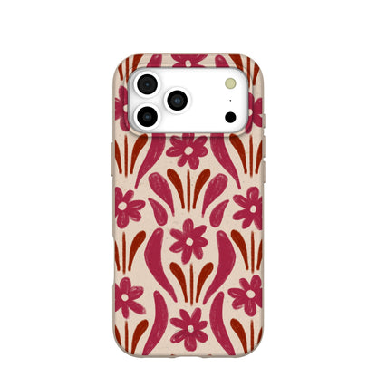 Seashell Flower Stack iPhone 17 Pro Max Case