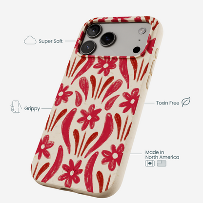 Seashell Flower Stack iPhone 17 Pro Max Case