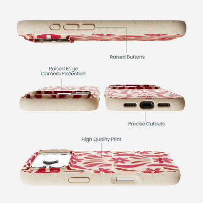 Seashell Flower Stack iPhone 17 Pro Case