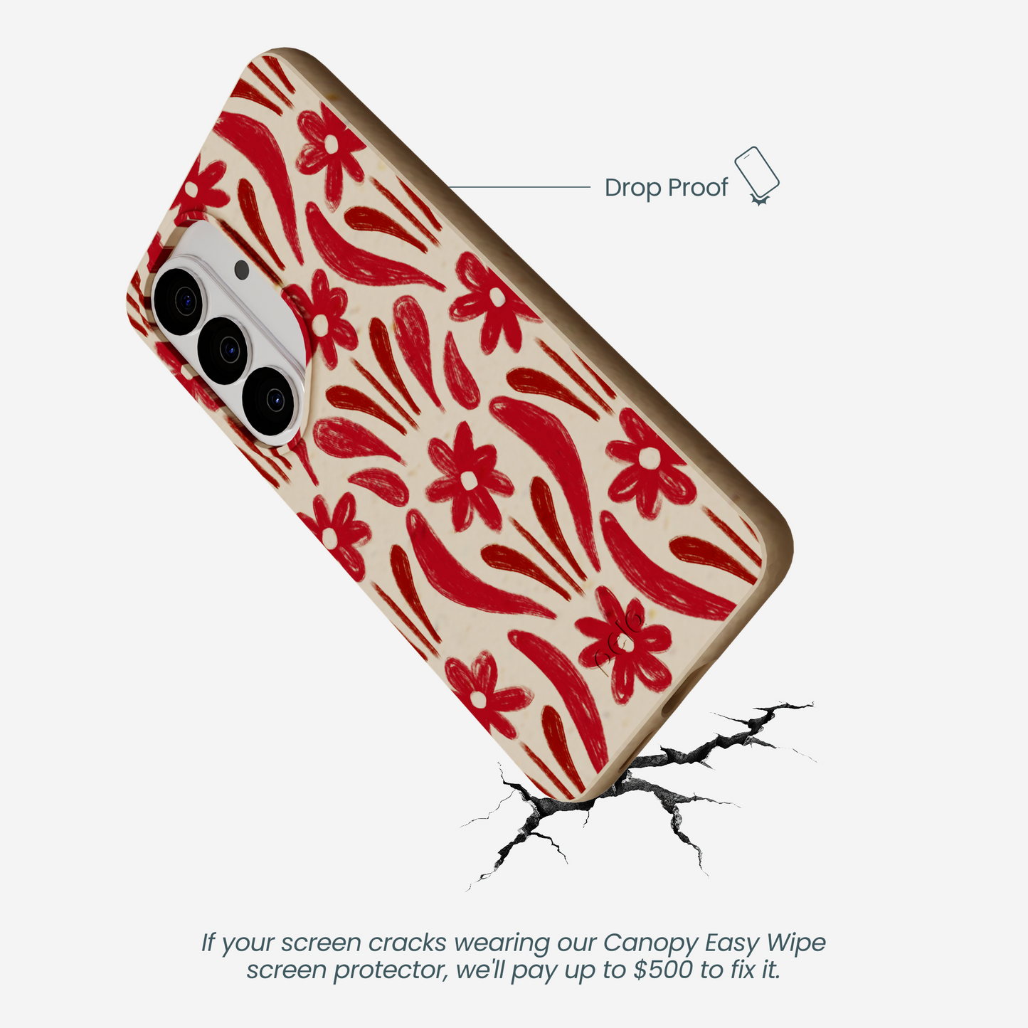 Seashell Flower Stack Samsung Galaxy S26 Case