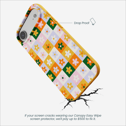 Honey Flower Tiles iPhone Air Case
