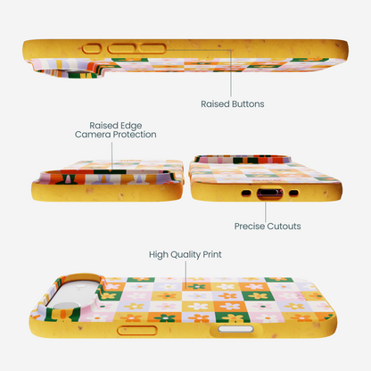 Honey Flower Tiles iPhone Air Case