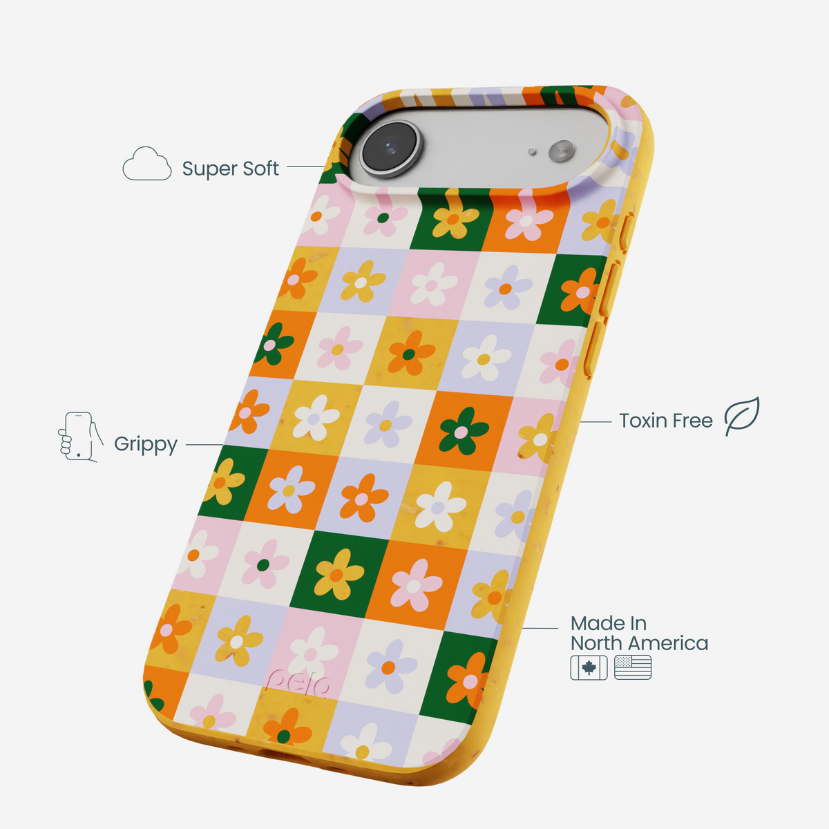 Honey Flower Tiles iPhone Air Case