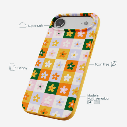 Honey Flower Tiles iPhone Air Case