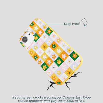 Honey Flower Tiles iPhone 16e/17e Case