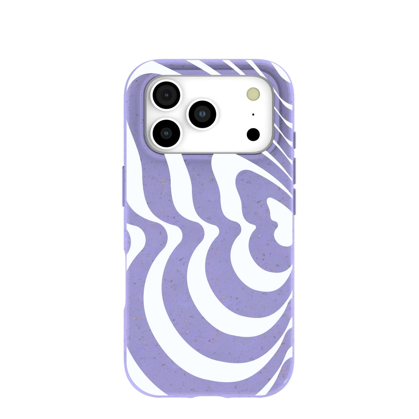 Lavender Flutter Left iPhone 17 Pro Case