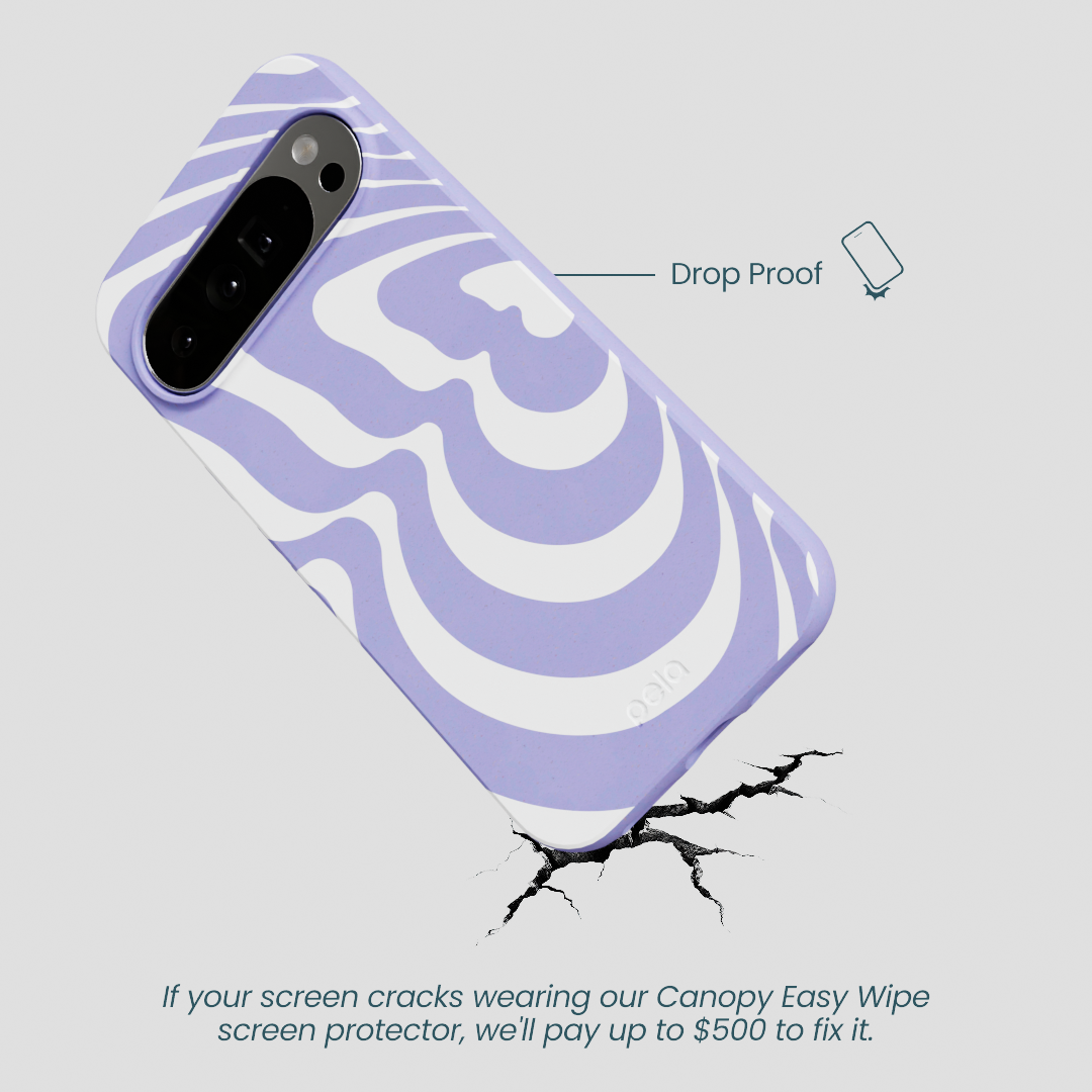 Lavender Flutter Left Google Pixel 10 Pro XL Case
