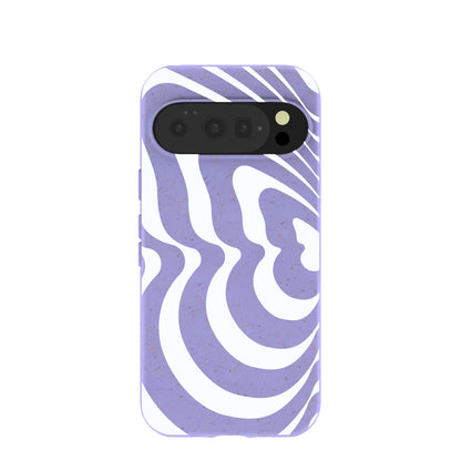 Lavender Flutter Left Google Pixel 10/10 Pro Case