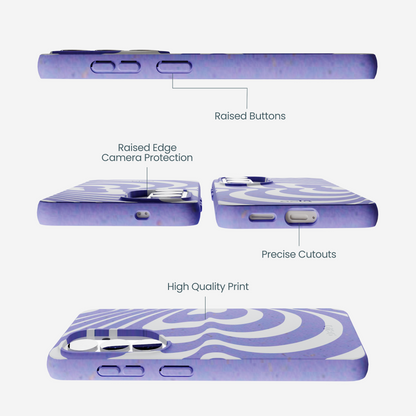 Lavender Flutter Left Samsung Galaxy S26 Case