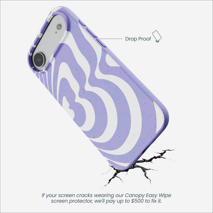 Lavender Flutter Right iPhone Air Case