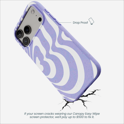 Lavender Flutter Right iPhone 17 Pro Max Case