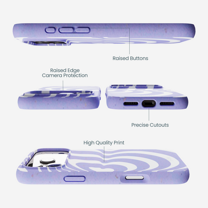 Lavender Flutter Right iPhone 17 Pro Max Case