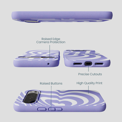 Lavender Flutter Right Google Pixel 10 Pro XL Case