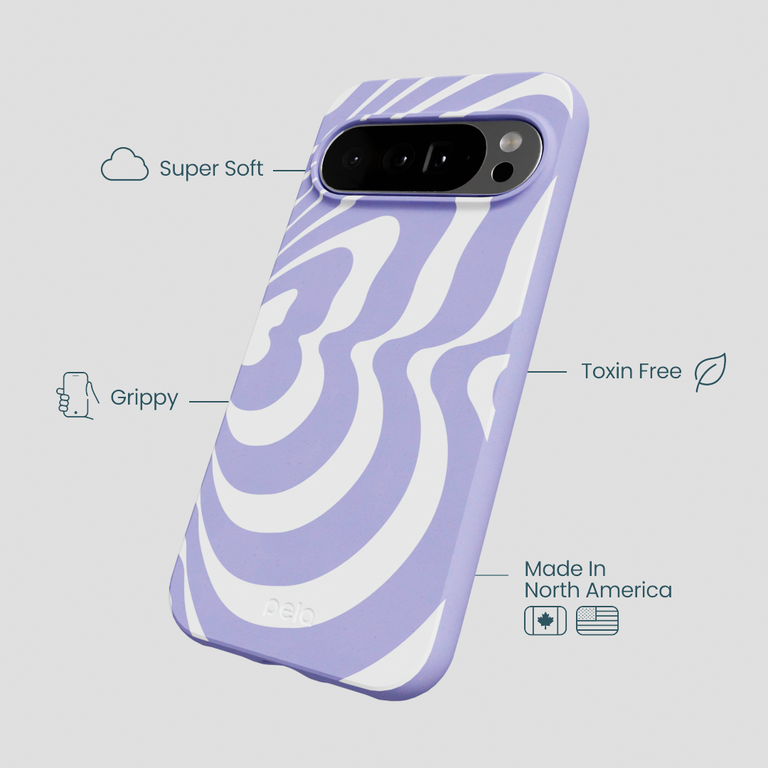Lavender Flutter Right Google Pixel 10 Pro XL Case