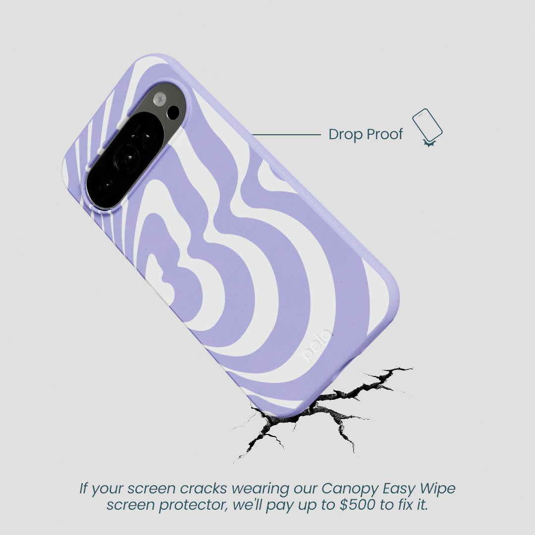 Lavender Flutter Right Google Pixel 10/10 Pro Case