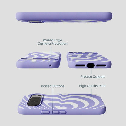 Lavender Flutter Right Google Pixel 10/10 Pro Case