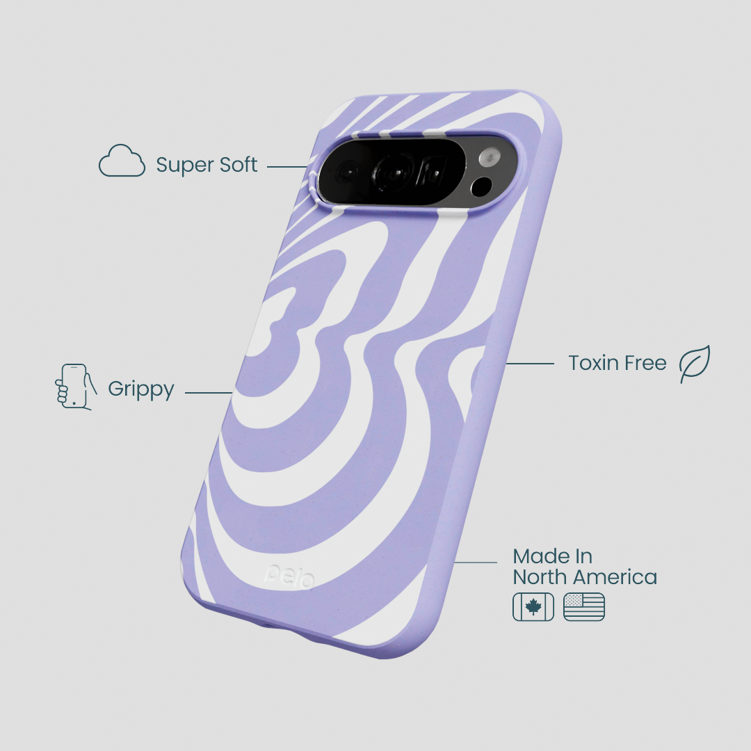 Lavender Flutter Right Google Pixel 10/10 Pro Case